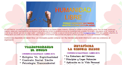 Desktop Screenshot of humanidadlibre.com